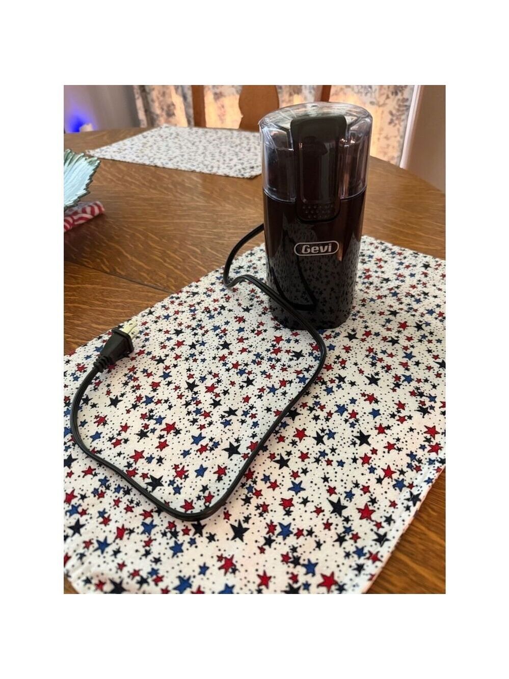Gevi Electric Coffee Grinder Black Stainless Steel Blade Grinder 12 Cup - Picture 9 of 9